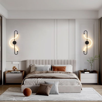 Living Room Background Bedroom Bedside Creative Wall Lamp
