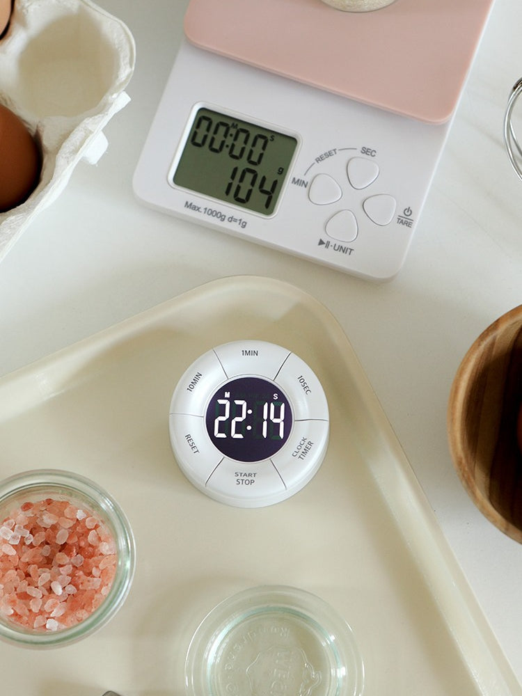 Household Magnetic Kitchen Timer Time Management Alarm Clock