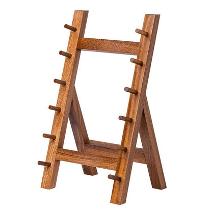 Kitchen Knife Storage Rack Solid Wood Knife Holder Sapele Knife Holder