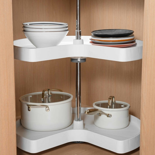 Kitchen Corner Basket Corner Rotating Storage Rack